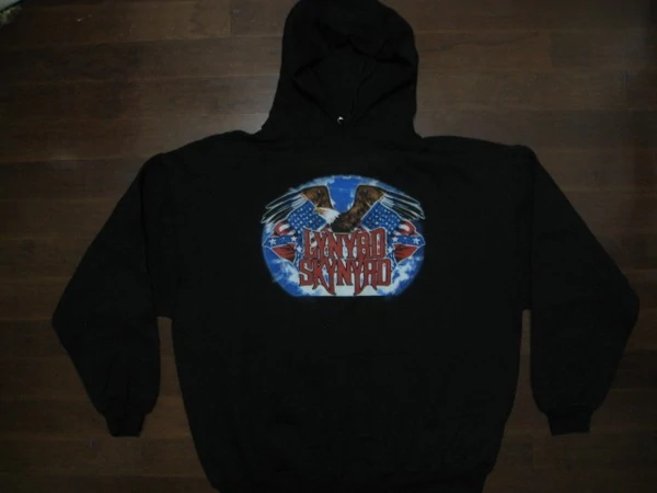 Lynyrd Skynyrd -in Skynyrd We Trust- Two Sided Printed  Hoodie